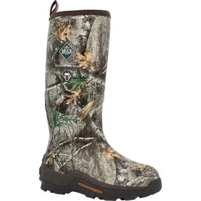 Muck Men's Wetland Pro Snake Certified WP Work Boot Realtree MWTPMEG