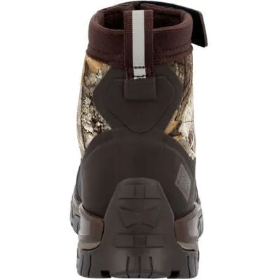 Muck Women's Apex Mid Zip WP Outdoor Hunt Boot - Camo - AXWZRTE