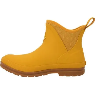 Muck Women's Original Waterproof Ankle Work Boot -Yellow- OAW8DOT