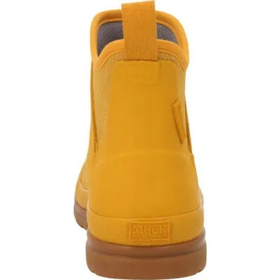 Muck Women's Original Waterproof Ankle Work Boot -Yellow- OAW8DOT