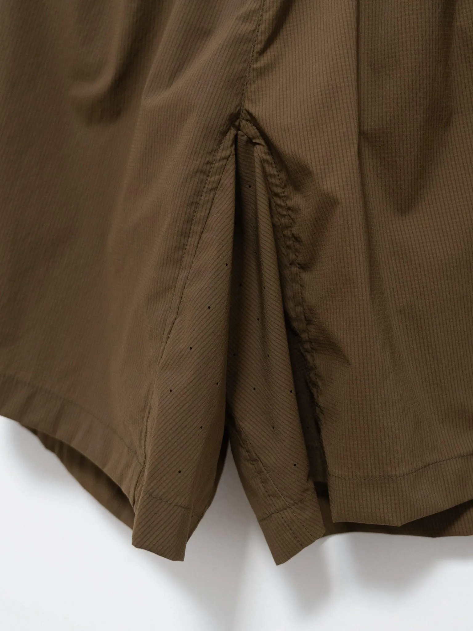 Nylon Trail Shorts - Brown Khaki