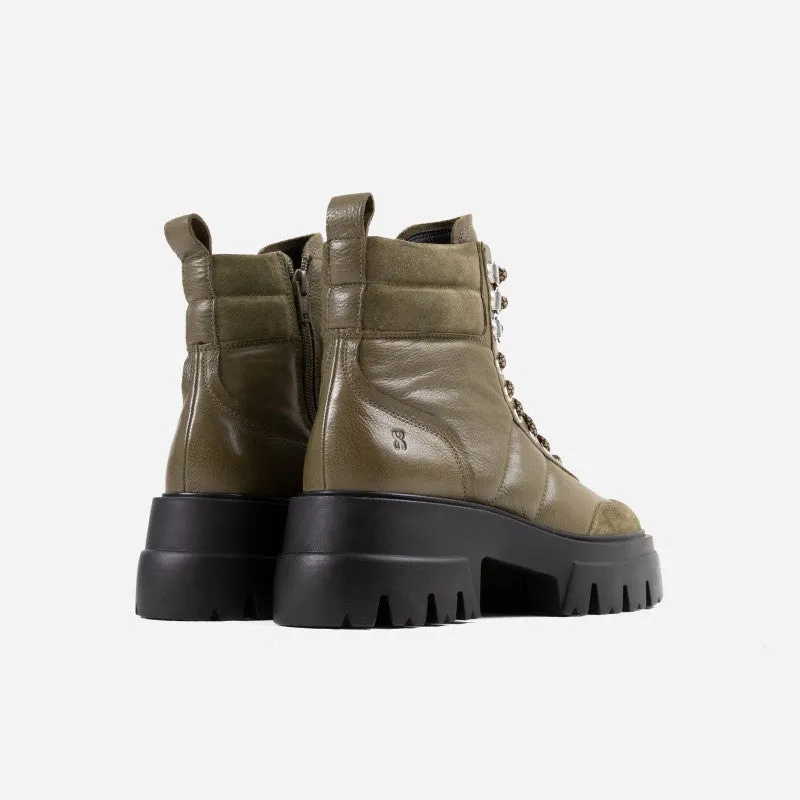 O Tizz Khaki Outdoor Boots