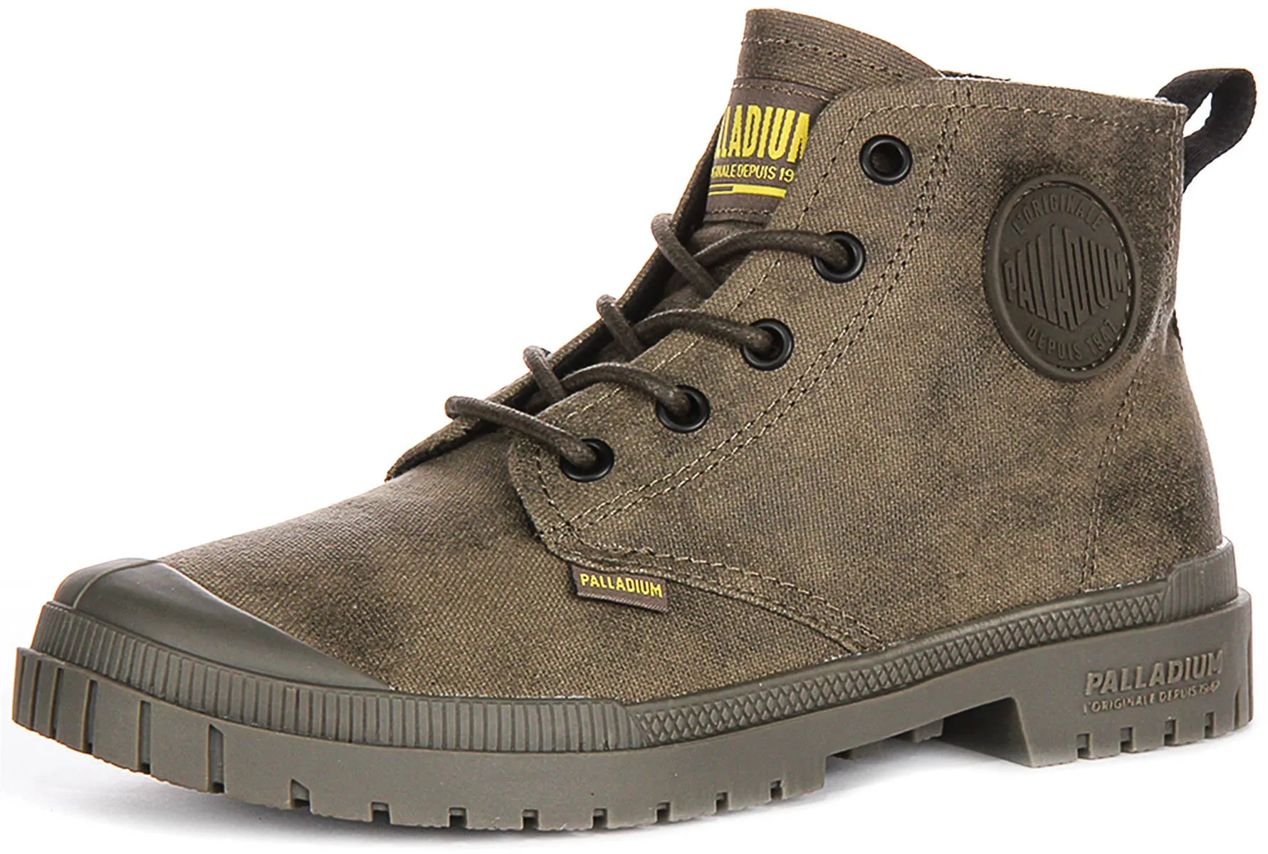 Palladium Pampa Sp20 Hi In Brown