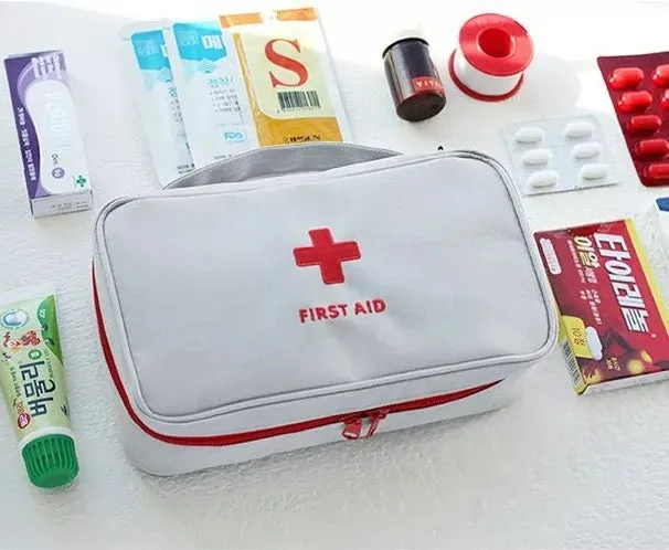 Portable Medicine Box (Grey)