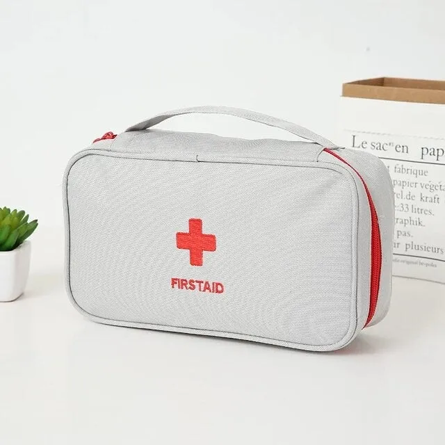 Portable Medicine Box (Grey)