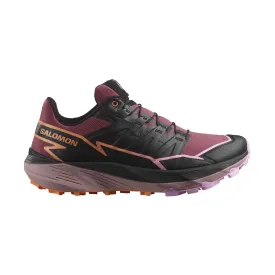 Salomon | Women's Thundercross Running Shoes - Nocturne/Black/Papaya