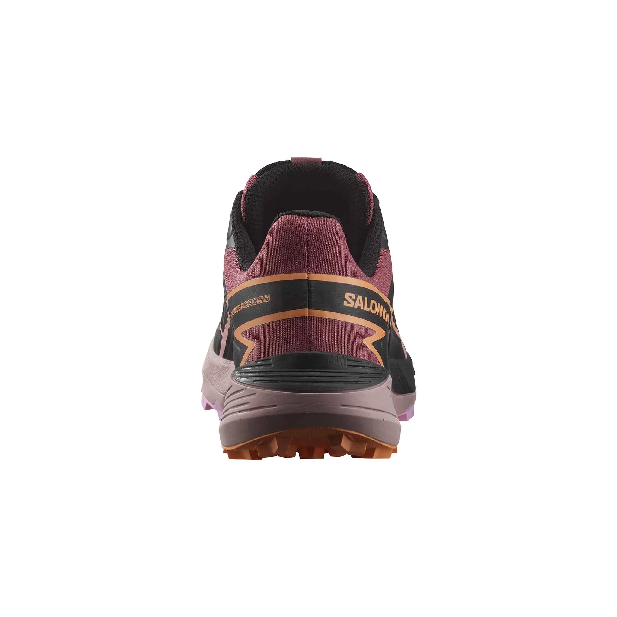 Salomon | Women's Thundercross Running Shoes - Nocturne/Black/Papaya