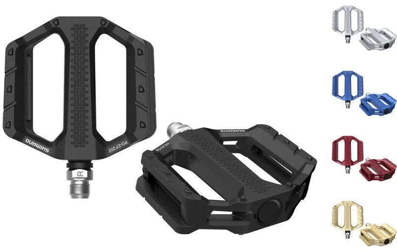 Shimano Flat Pedals E-Bike PD-EF202 Black