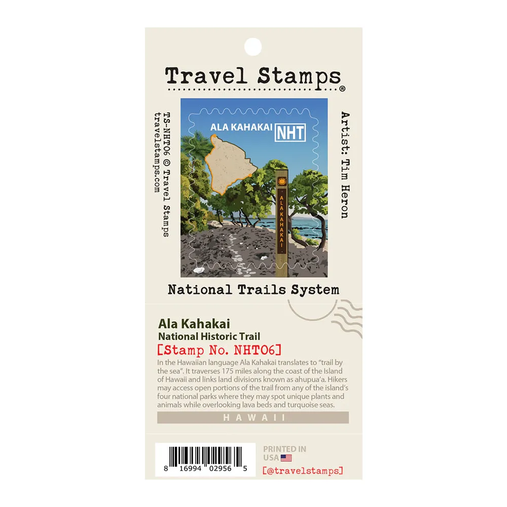 Sticker Travel Stamp: Ala Kahakai National Historic Trail