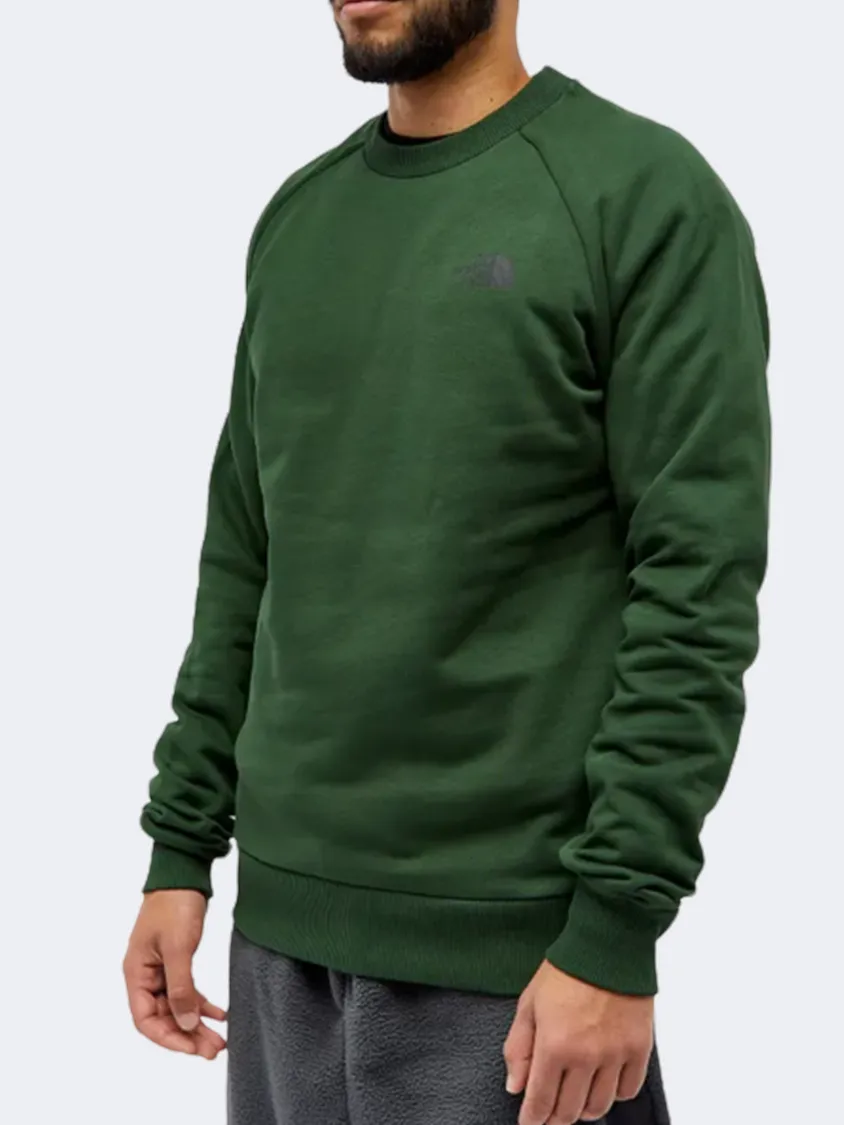 The North Face Raglan Redbox Men Lifestyle Sweatshirt Pine Needle