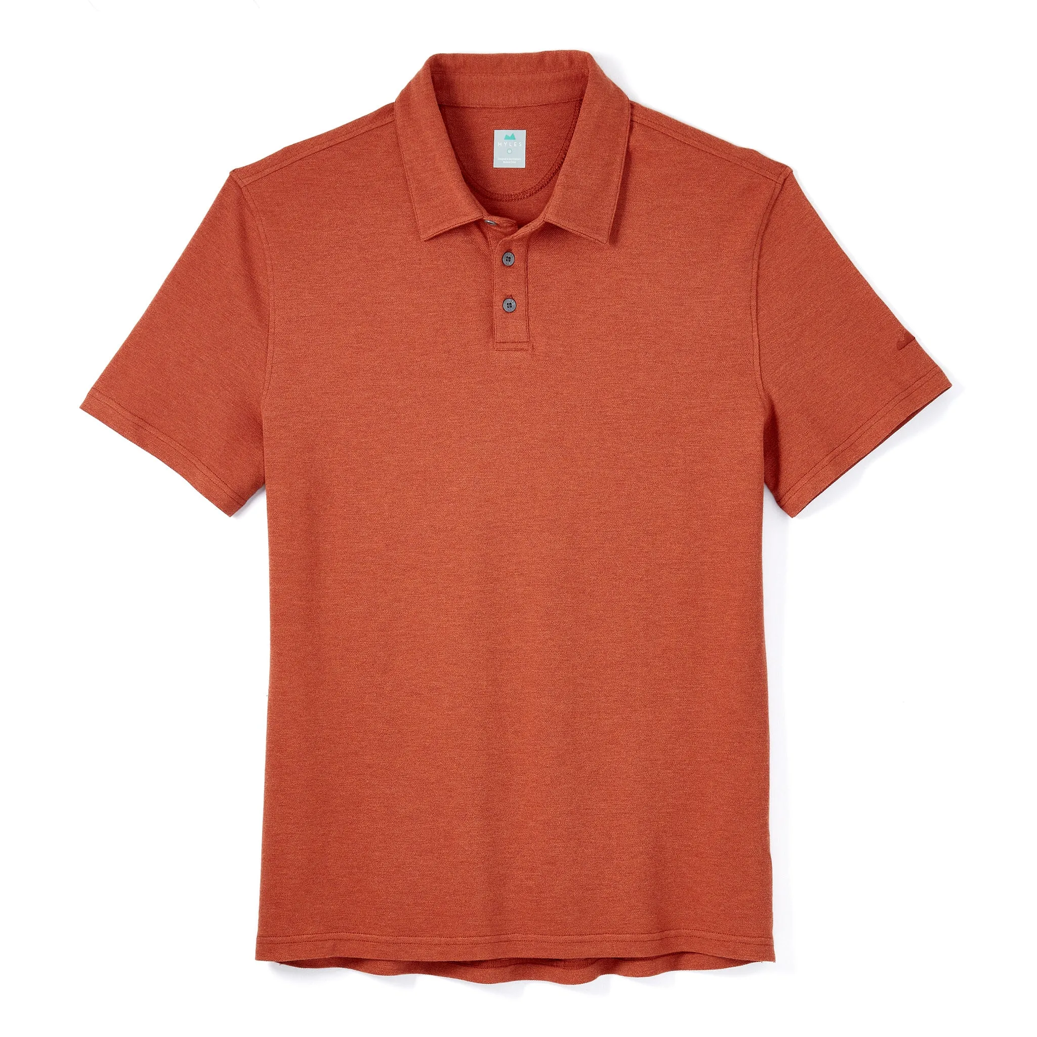 Tour Polo in Heather Sequoia