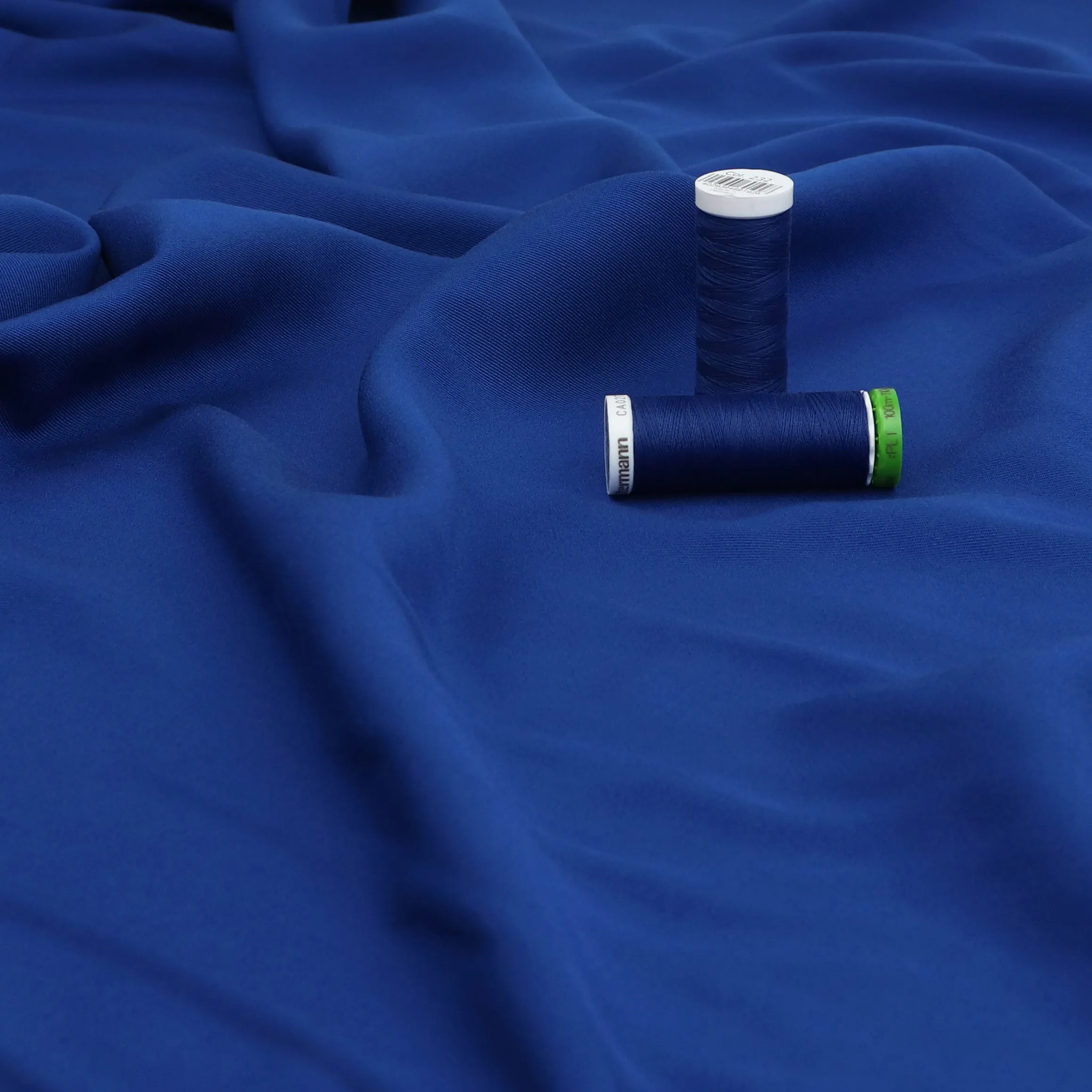 Viscose Twill - Cobalt Blue